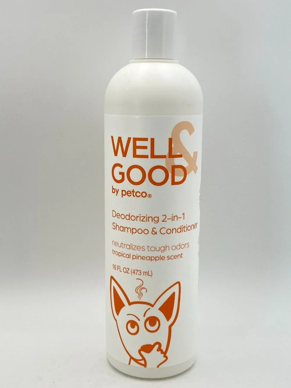 Well & Good by Petco Deodorizing 2-in-1 Dog Shampoo & Conditioner 16 oz - New